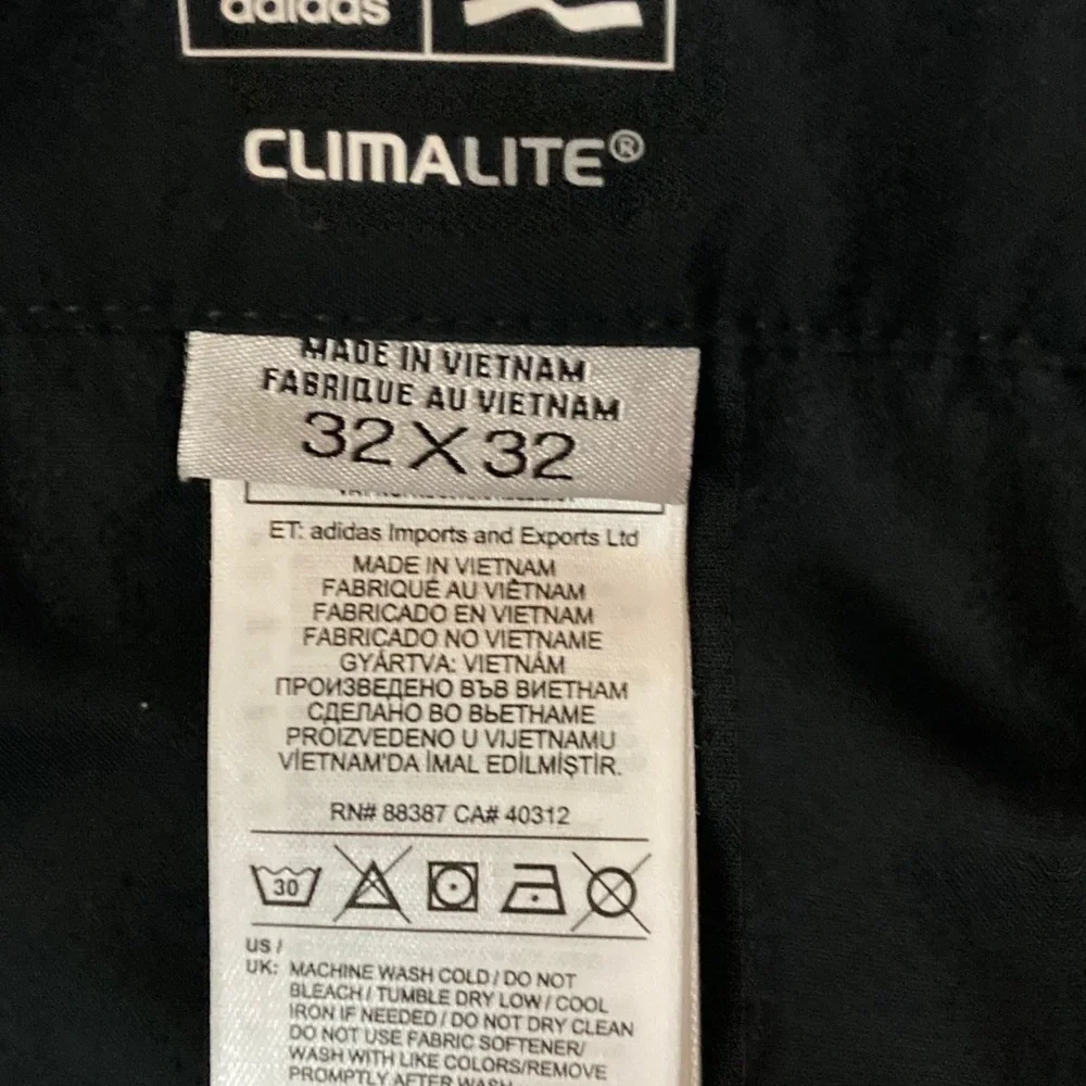 Adidas Climalite Pants Sz 32 x 32